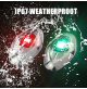Led Navigation light -Green Starboard Light and Red Port Light - 12V STAINLESS STEEL- COMPLETE SET - WK-NL6- AZLED